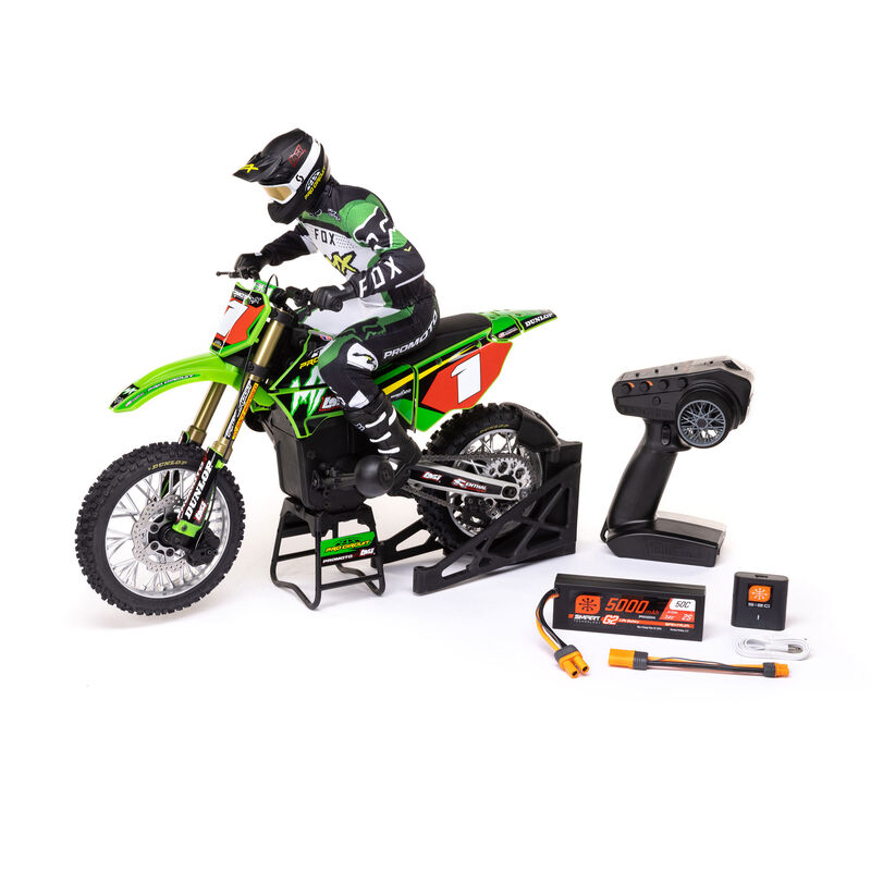 Losi 1/4 Promoto-MX Motorcycle RTR W/Battery & Charger PRO